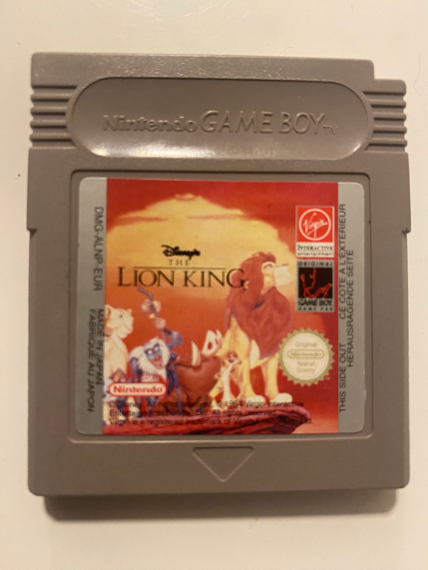Game Boy spiel Lion King
