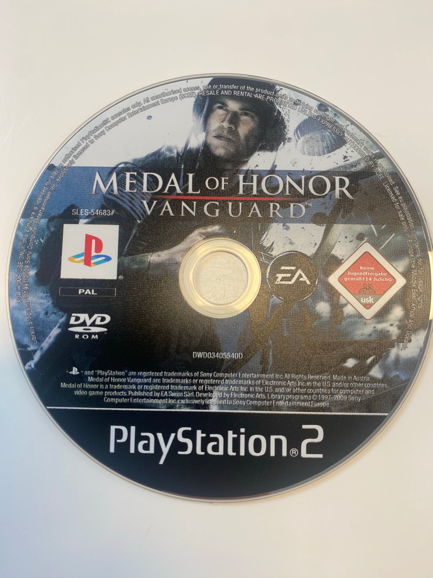 Medal of Honor Vanguard Playstation 2