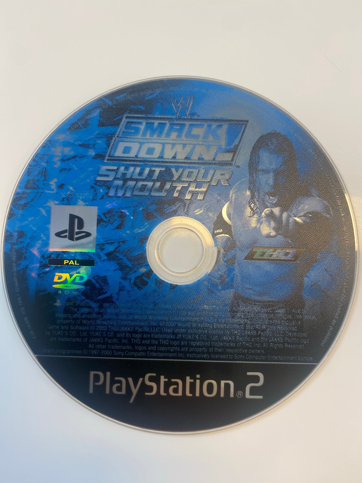 Smack Down ! Playstation 2 Shut Your Mouth