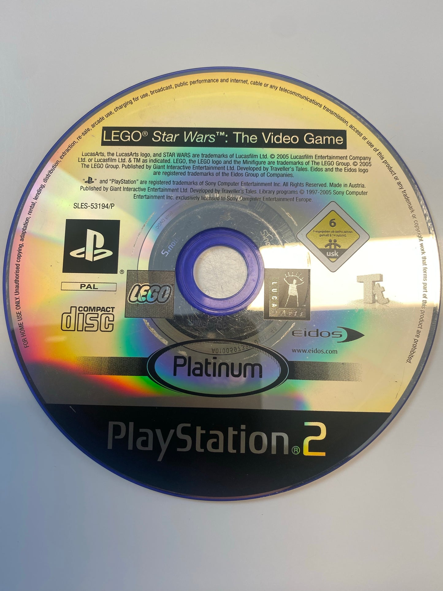Lego Star Wars The Video Game Playstation 2