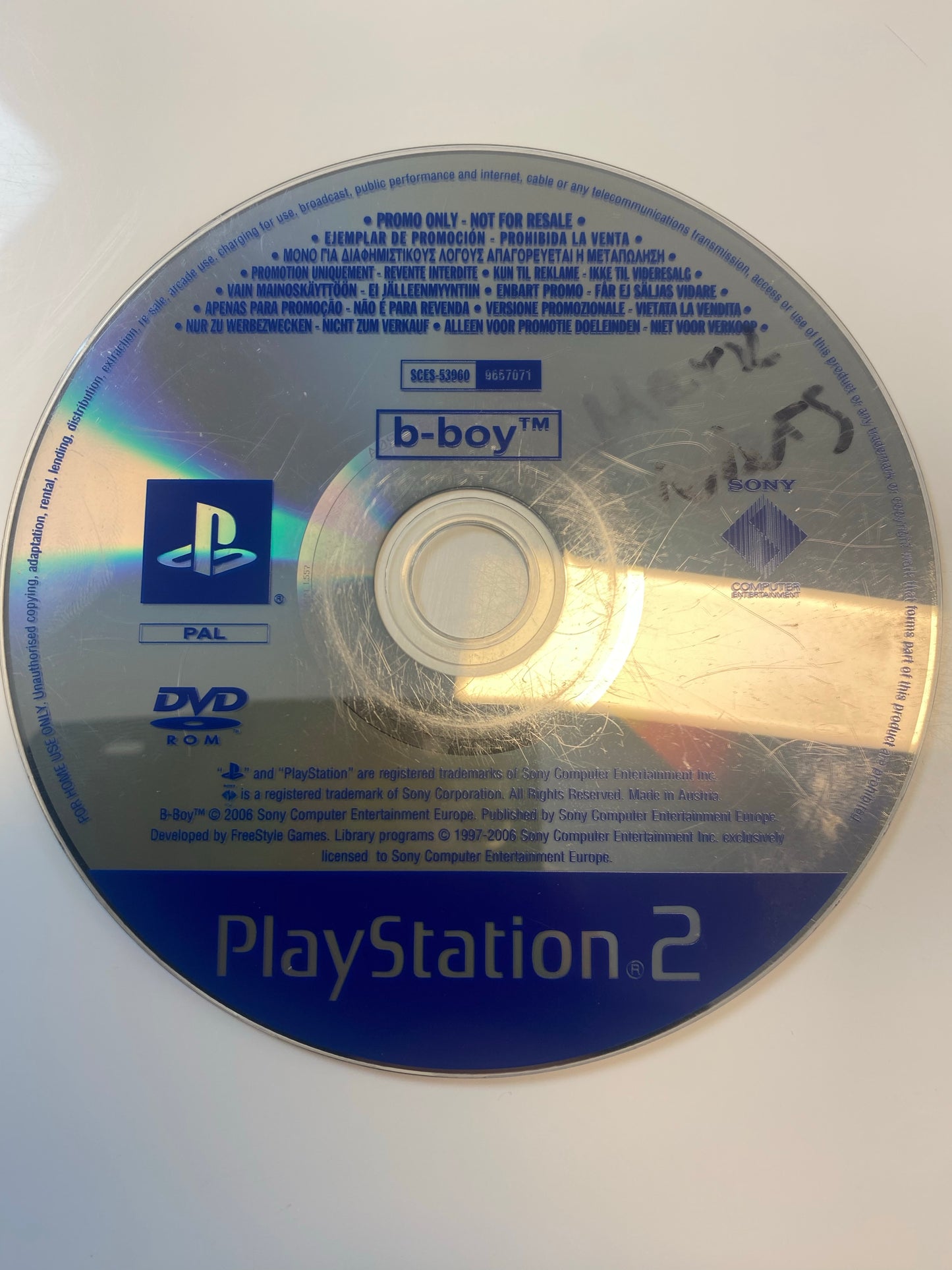 B-Boy Demo Playstation 2