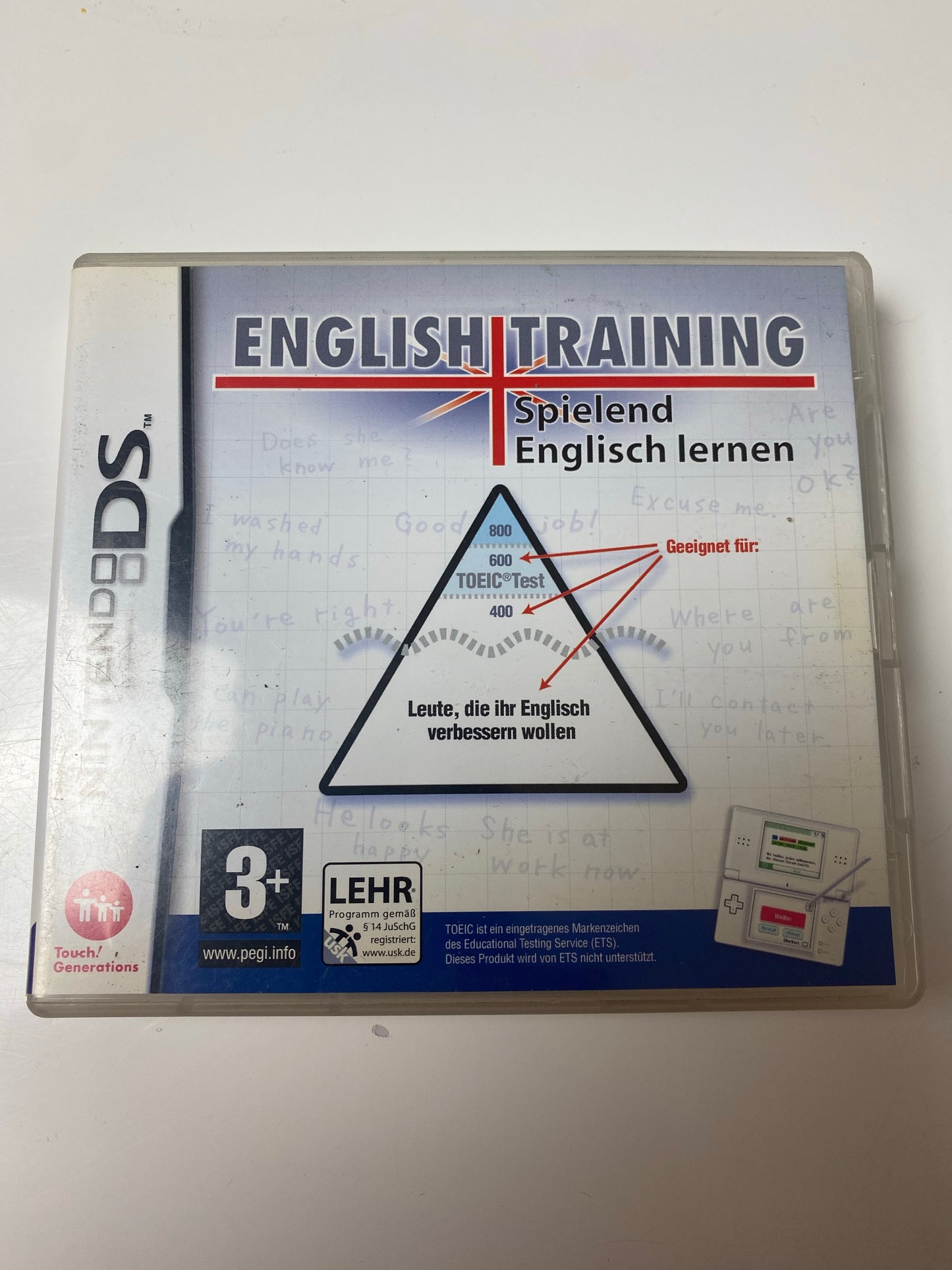 Englisch Training Nintendo DS NDS