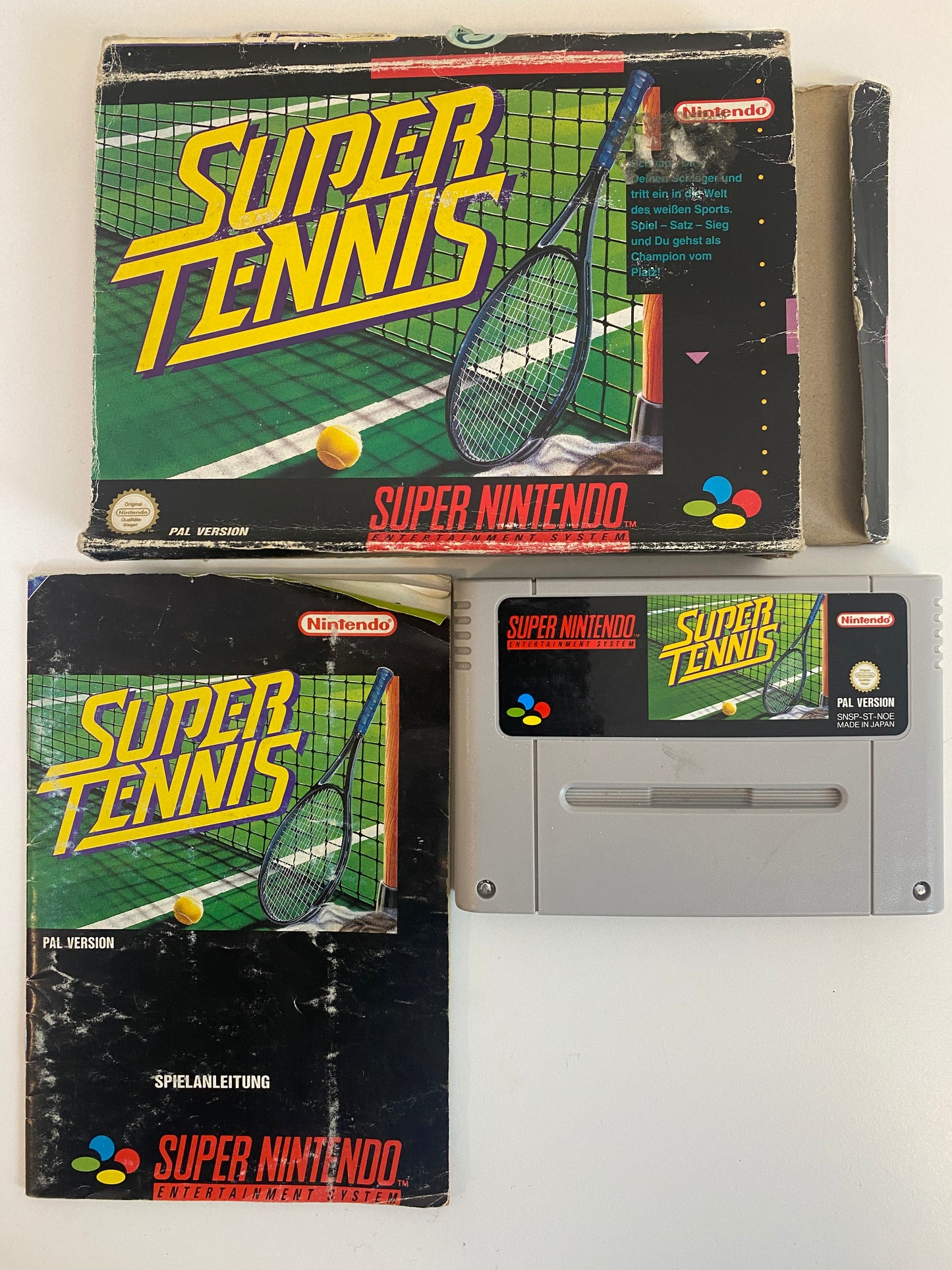 Super Tennis (SNES, used, with original packaging)