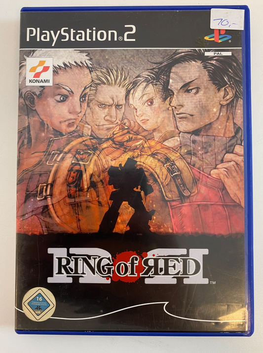 Playstation 2 game Ring of Red with instructions