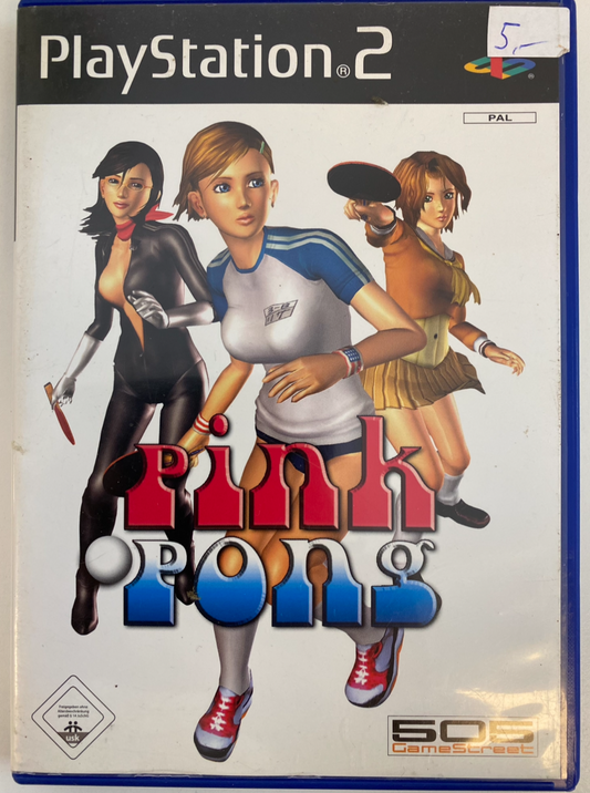Playstation 2 game Pink Pong