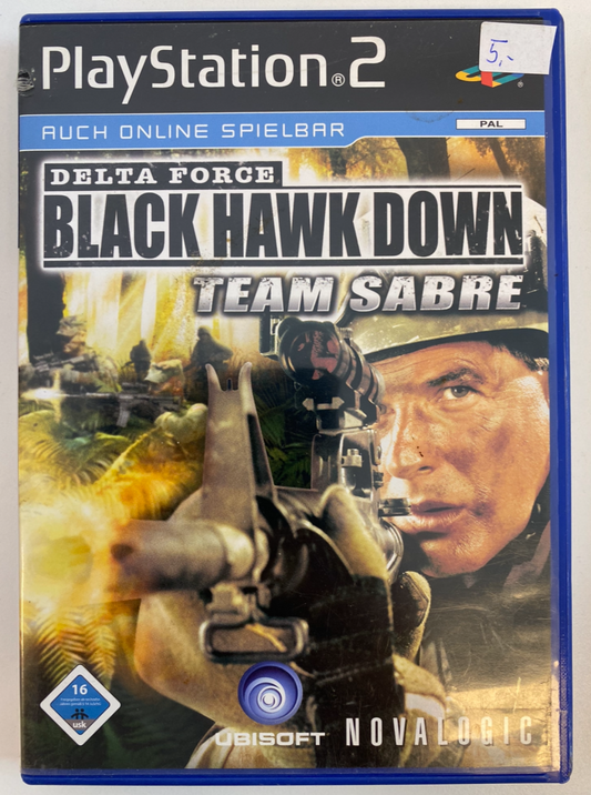 PlayStation 2 game: Black Hawk Down