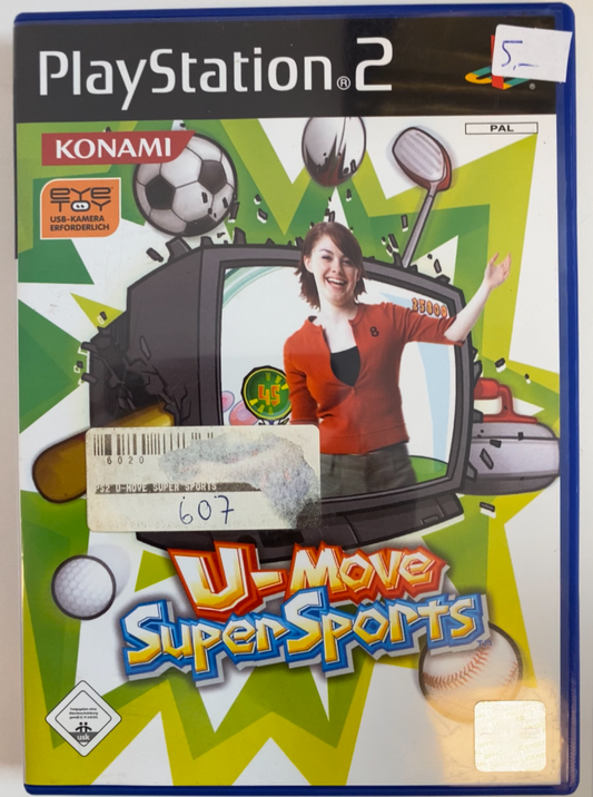 PlayStation 2 game: U-Move Super Sports