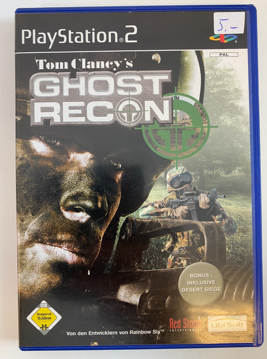PlayStation 2 game: Ghost Recon