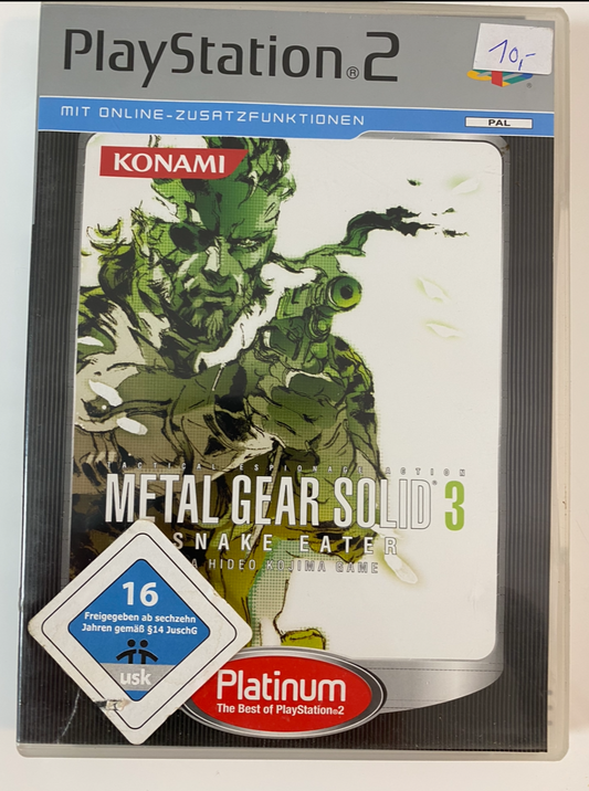 PlayStation 2 game: Metal Gear Solid 3: Snake Eater