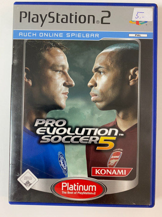 PlayStation 2 Game: Pro Evolution Soccer 5 (PES 5)