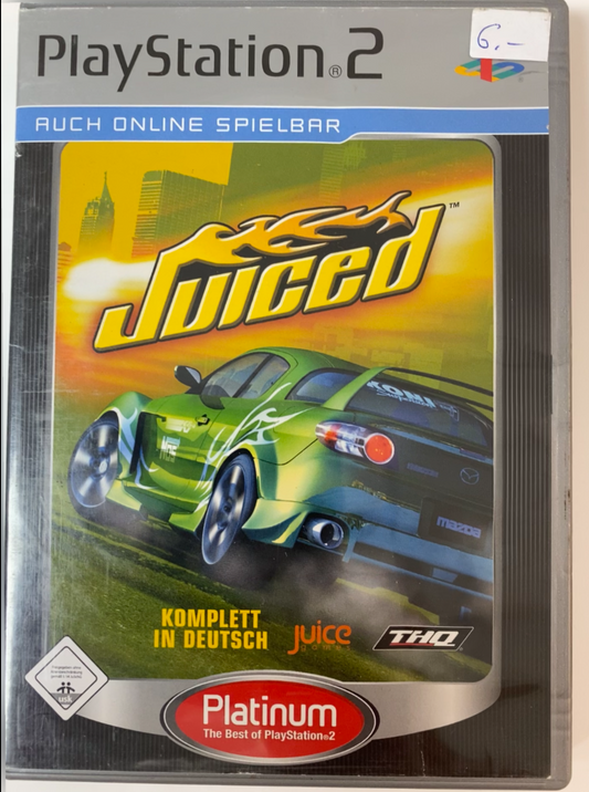 PlayStation 2 game: Juiced