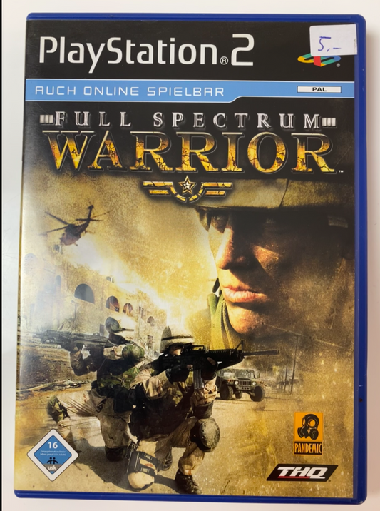 PlayStation 2 game: Full Spectrum Warrior