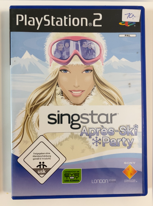 PlayStation 2 game: SingStar Apres Ski Party