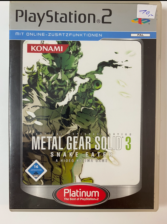 PlayStation 2 game: Metal Gear Solid 3: Snake Eater