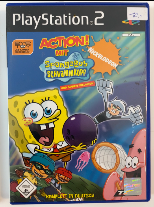 PlayStation 2 Game: Action with Spongebob Squarepants