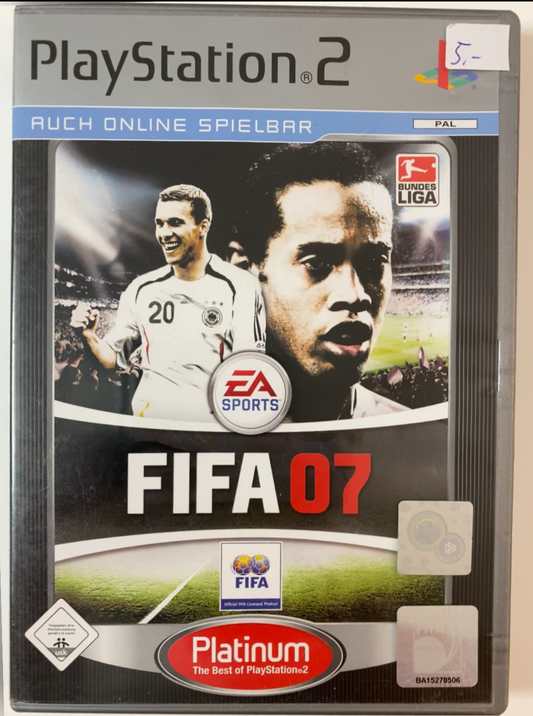 PlayStation 2 game: Fifa 07
