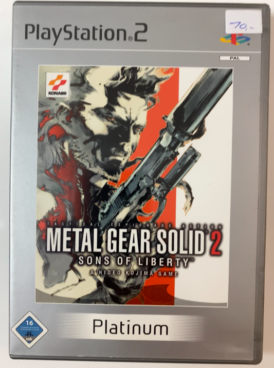 PlayStation 2 game: Metal Gear Solid 2: Sons of Liberty