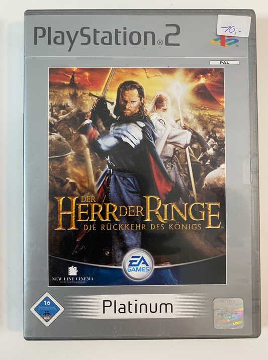 PlayStation 2 Game: The Lord of the Rings - The Return of the King