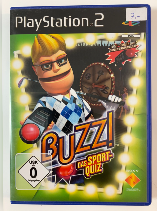Playstation 2 Game Buzz The Sports Quiz