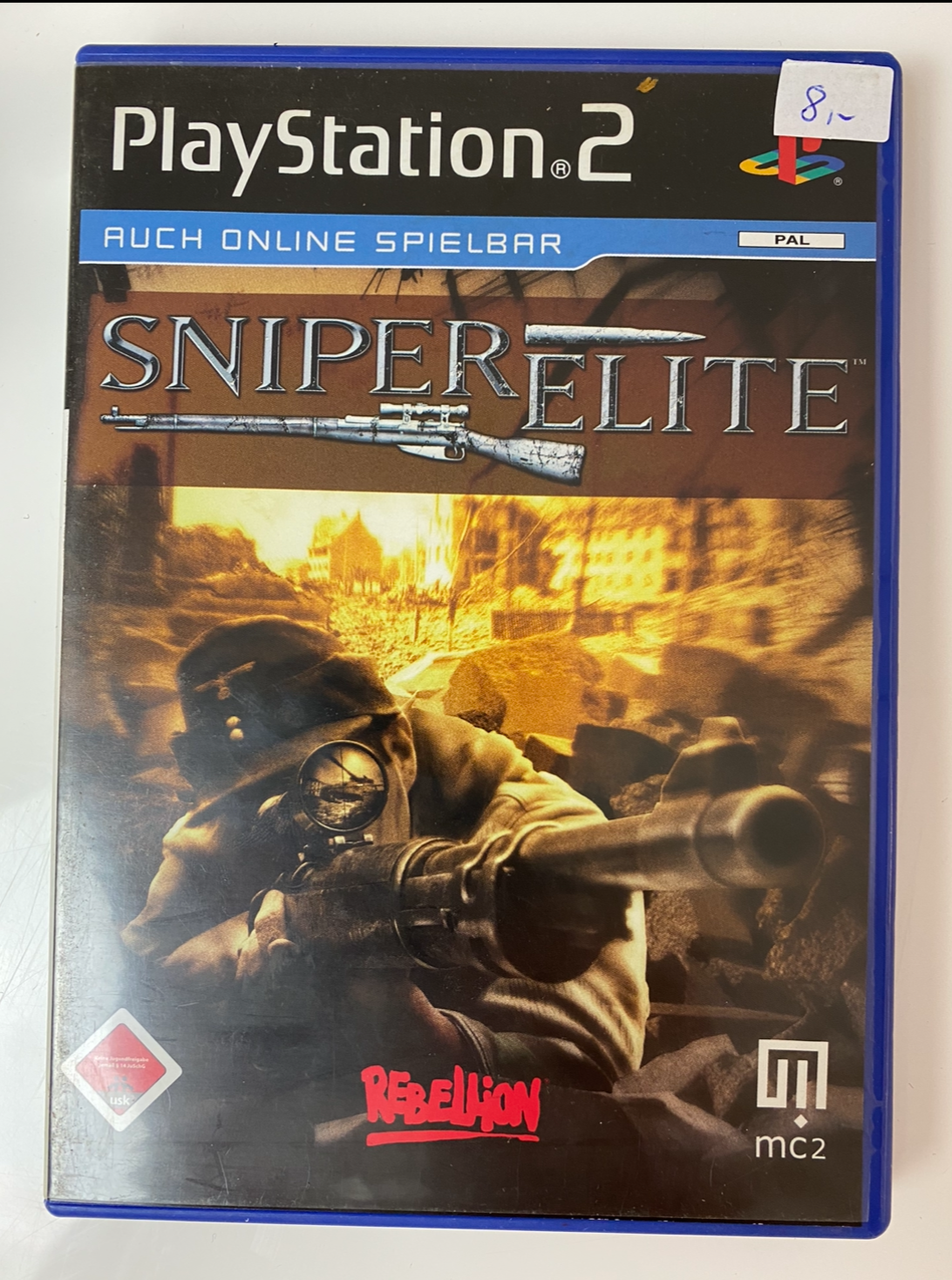 Playstation 2 game Sniper Elite