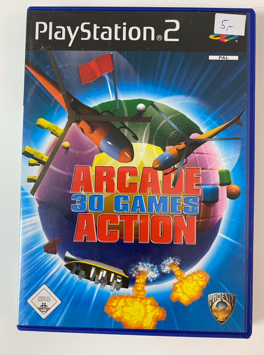 PlayStation 2 Game: Arcade 30 Games Action