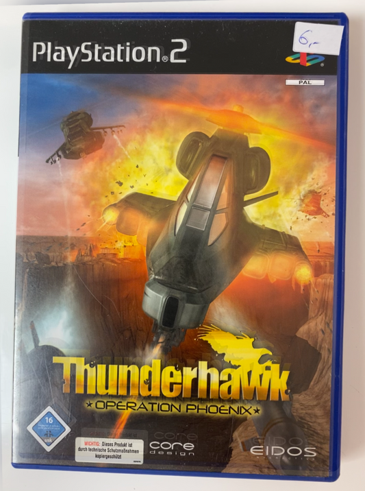 PlayStation 2 game: Thunderhawk