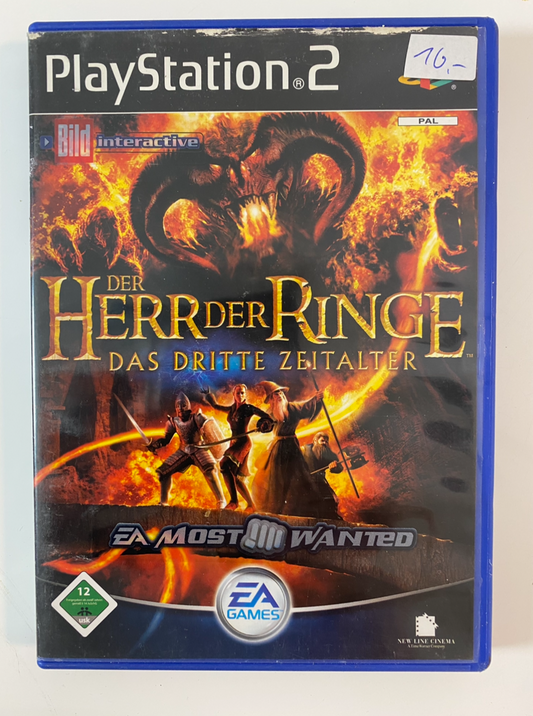 The Lord of the Rings: The Third Age Playstation 2 Game