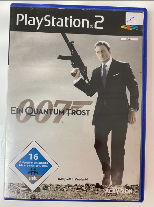Playstation 2 game - 007 - Quantum of Solace