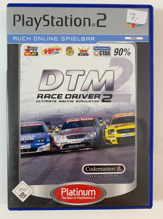 Playstation 2 game DTM Race Driver 2