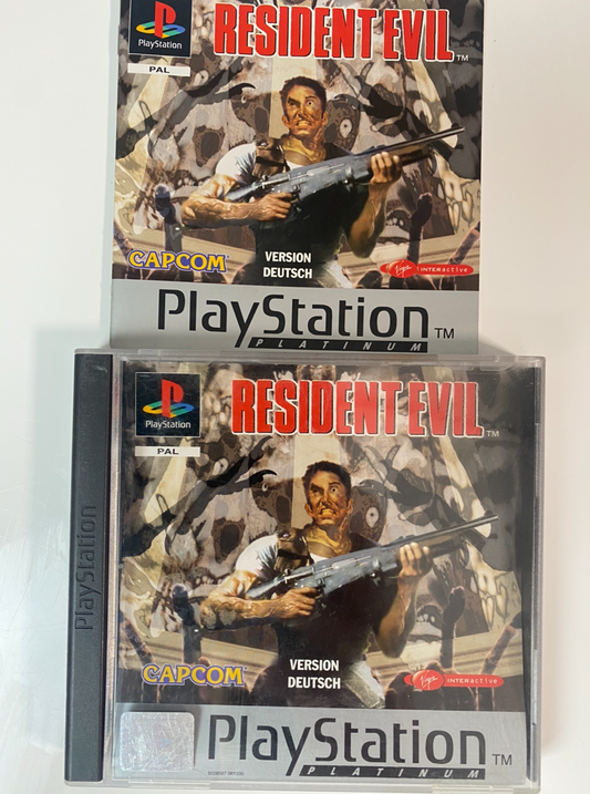 Resident Evil - PlayStation game with original packaging without manual