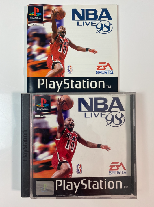 NBA Live 98 - Basketball simulation for PlayStation