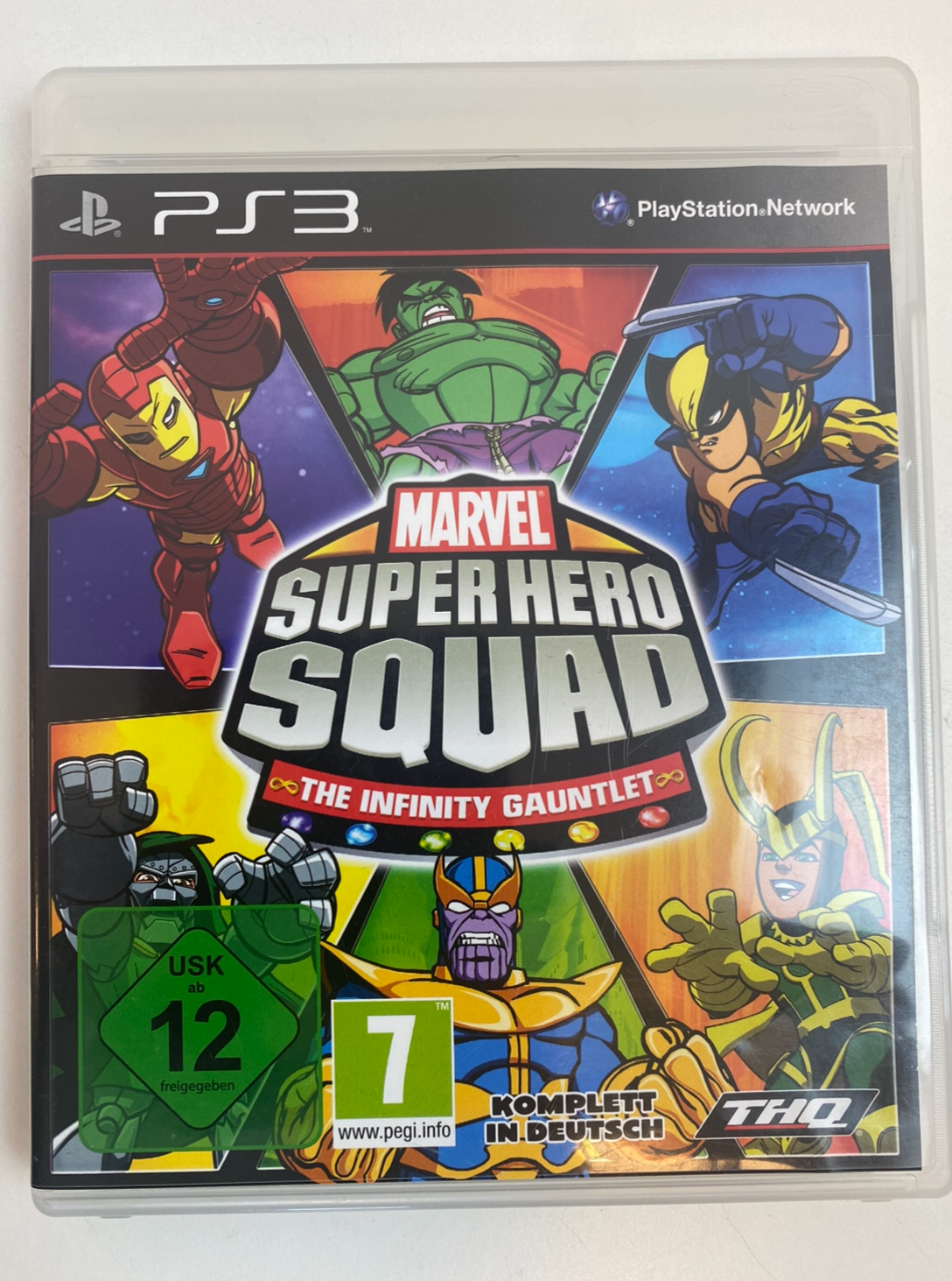 PlayStation 3 game "Marvel Super Hero Squad" - Combine your superpowers PS3