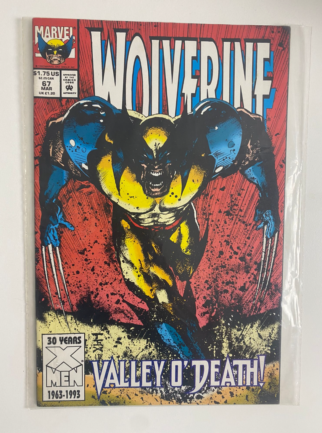 Marvel Comic Wolverine USA No. 67