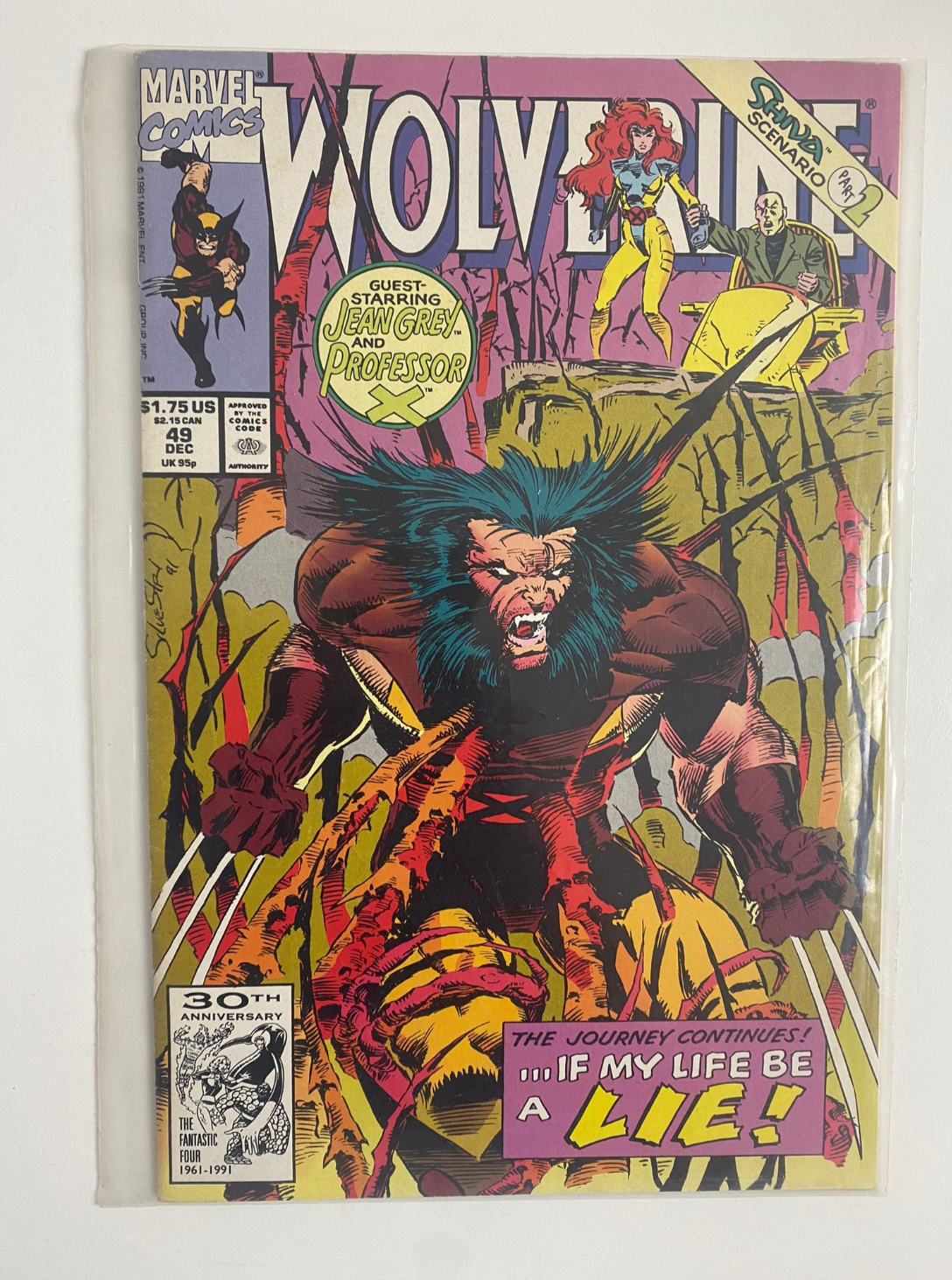 Marvel Comic Wolverine USA No. 49