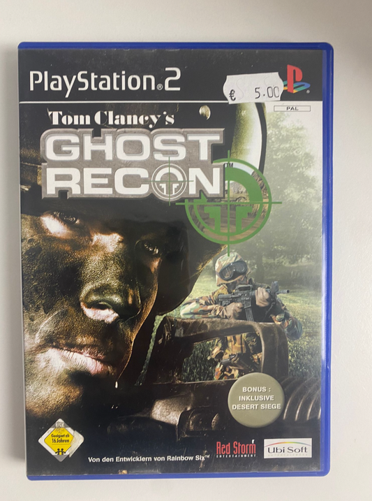 PlayStation 2 game: Ghost Recon
