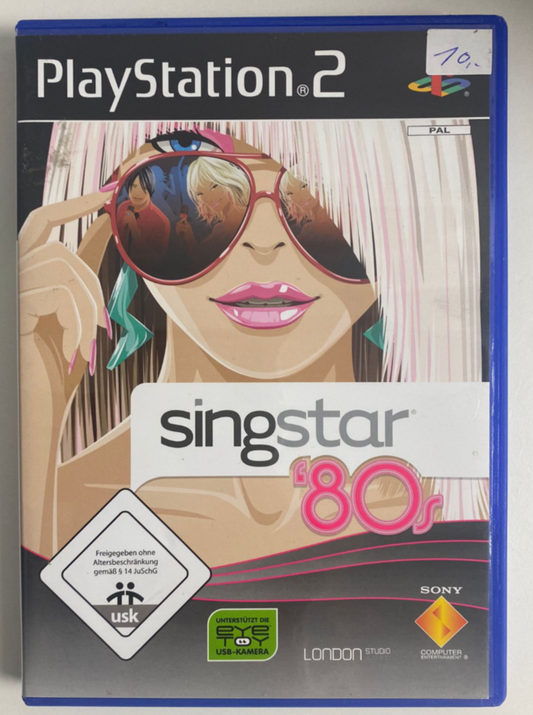 PlayStation 2 game: SingStar 80s
