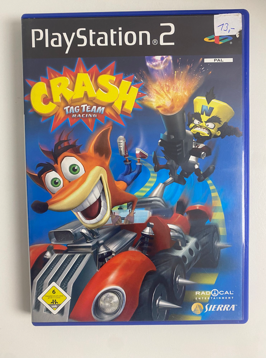 PlayStation 2 Game: Crash Tag Team Racing