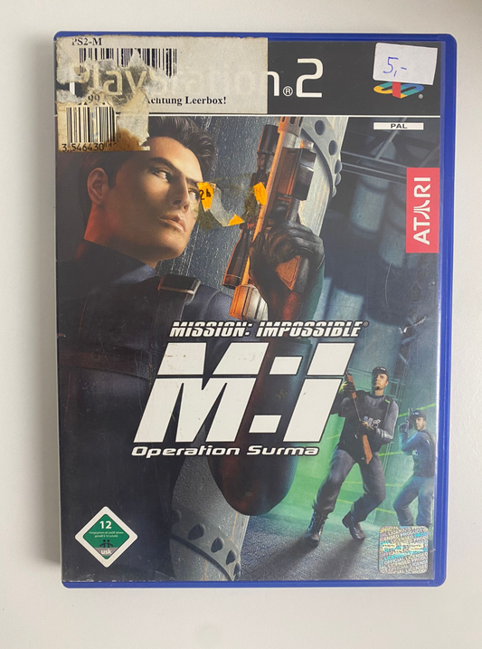 PlayStation 2 game: Mission Impossible: Operation Surma