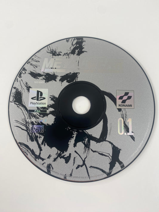 Metal Gear Solid Playstation 1 spiel