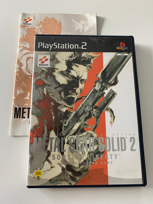 Metal Gear solid 2 Playstation 2 Spiel Ps2