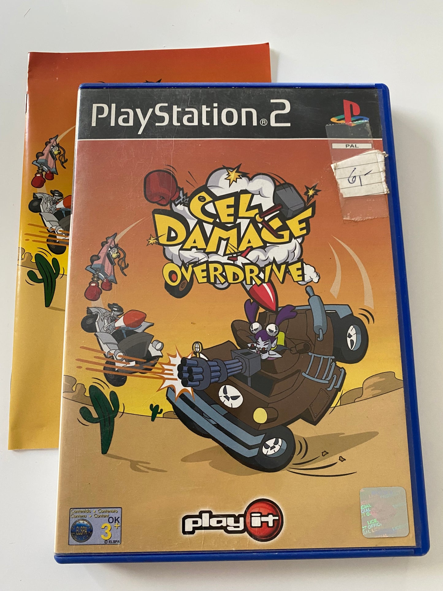 CEL Damage Overdrive Playstation 2 ps2