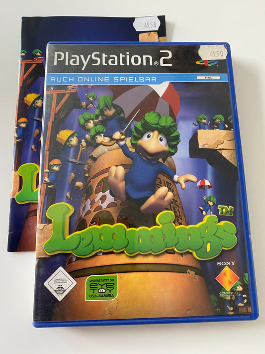 Lemmings PS2 PlayStation 2 Spiel