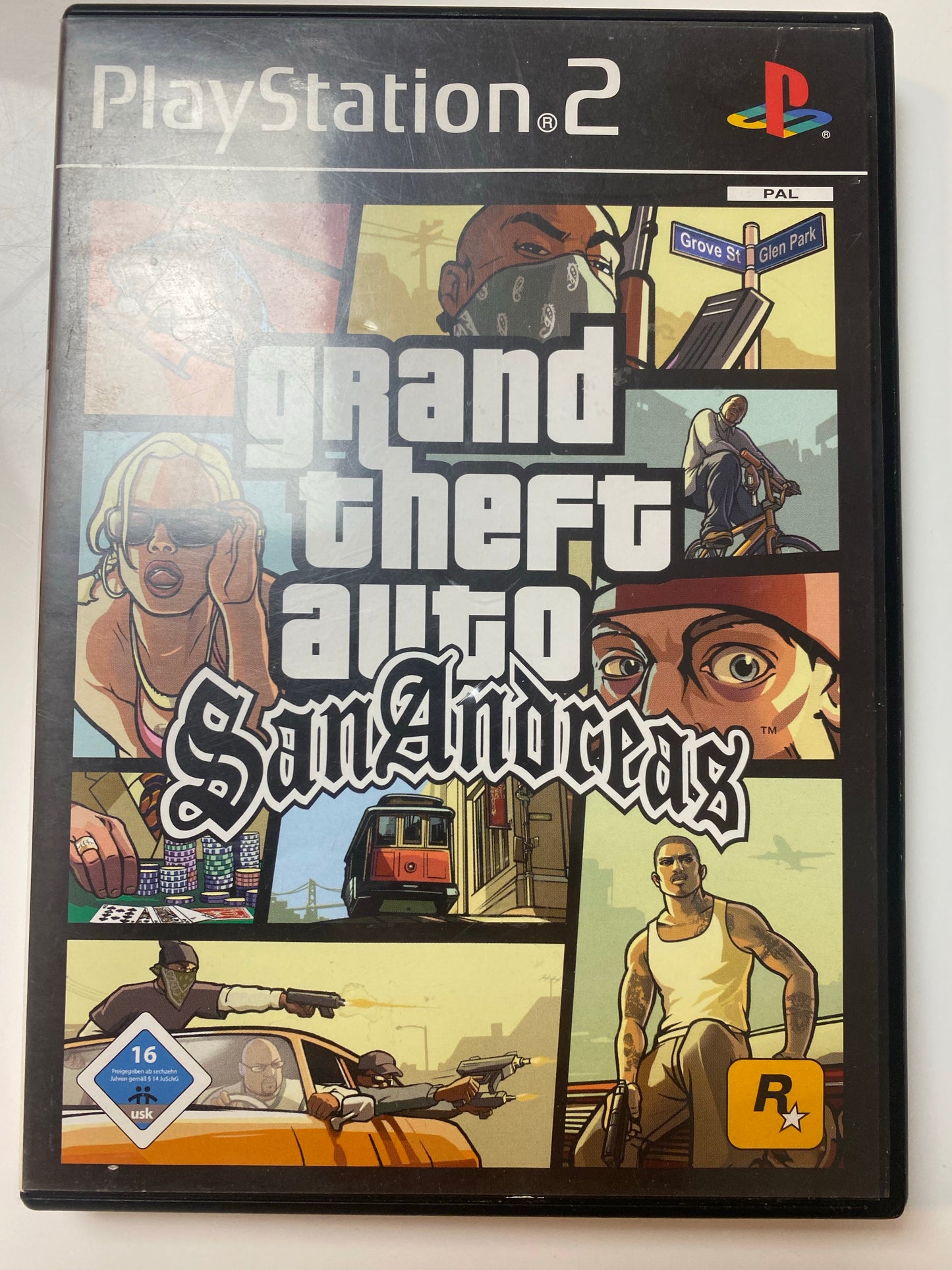 Grand theft Auto San Andreas Playstation 2 Ps2